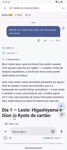 휴대폰의 Cortex: AI와의 대화