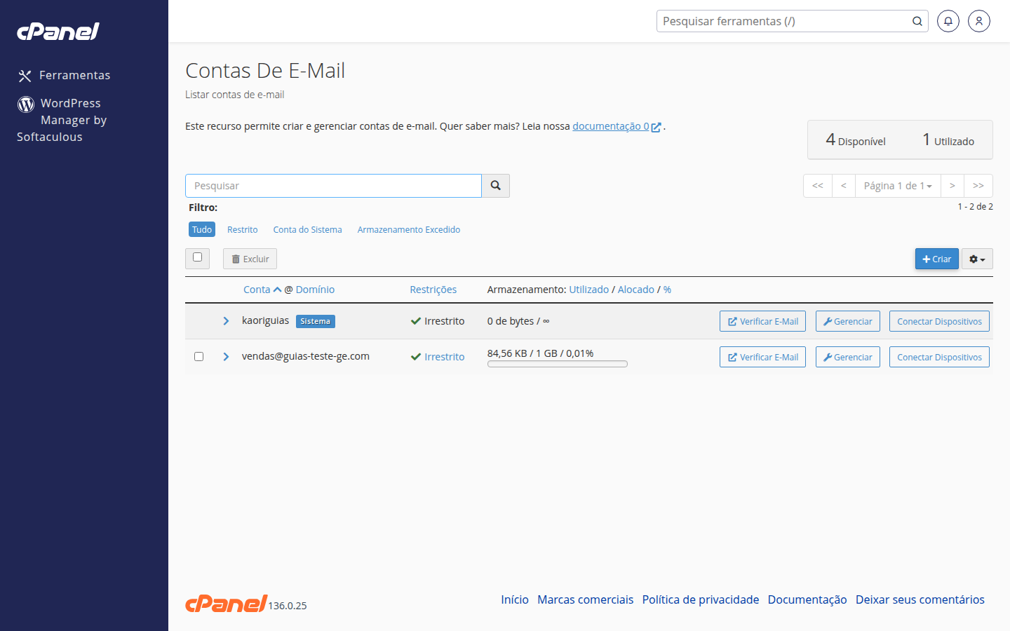 Tela de Contas de E-mail no c                    </div>
                    
                    <!-- Article Footer -->
                    <footer class=